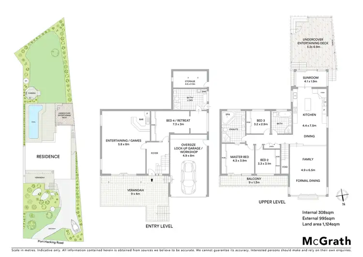Floorplan of Homely house listing, 695 Port Hacking Road, Port Hacking NSW 2229