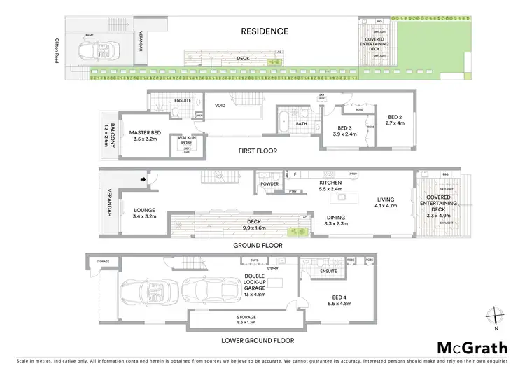 Floorplan of Homely house listing, 8 Clifton Road, Clovelly NSW 2031