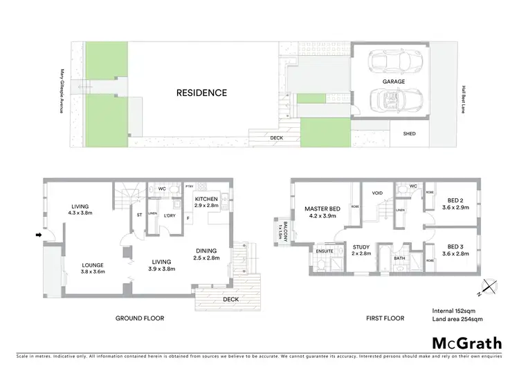 Floorplan of Homely townhouse listing, 80 Mary Gillespie Avenue, Gungahlin ACT 2912