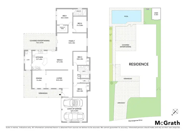 Floorplan of Homely house listing, 94 Warrangarree Drive, Woronora Heights NSW 2233