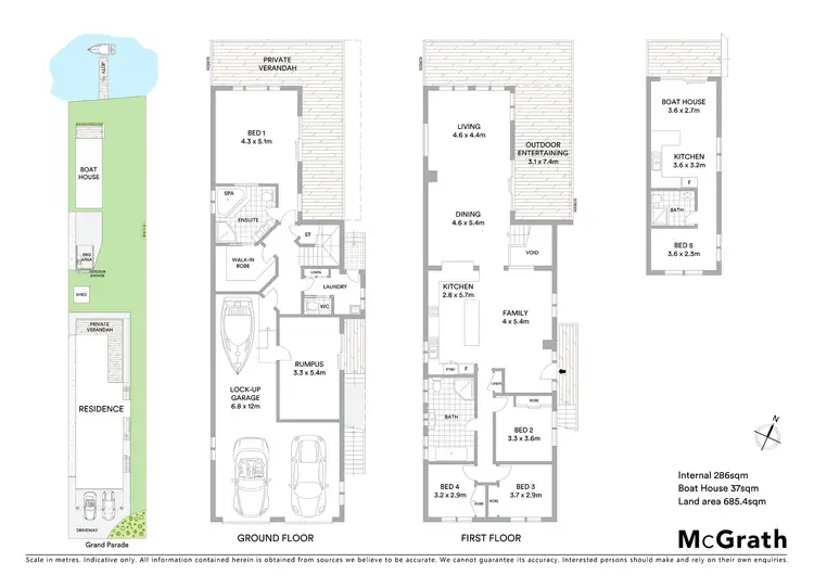Floorplan of Homely house listing, 125 Grand Parade, Bonnells Bay NSW 2264