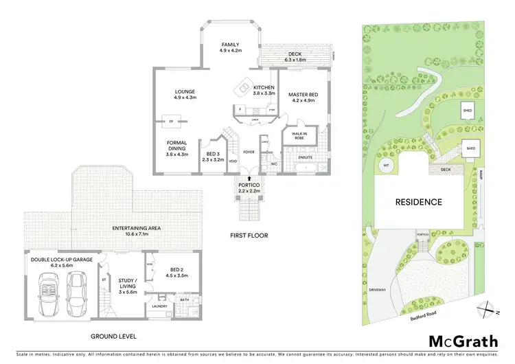Floorplan of Homely house listing, 21 Bedford Road, Woodford NSW 2778
