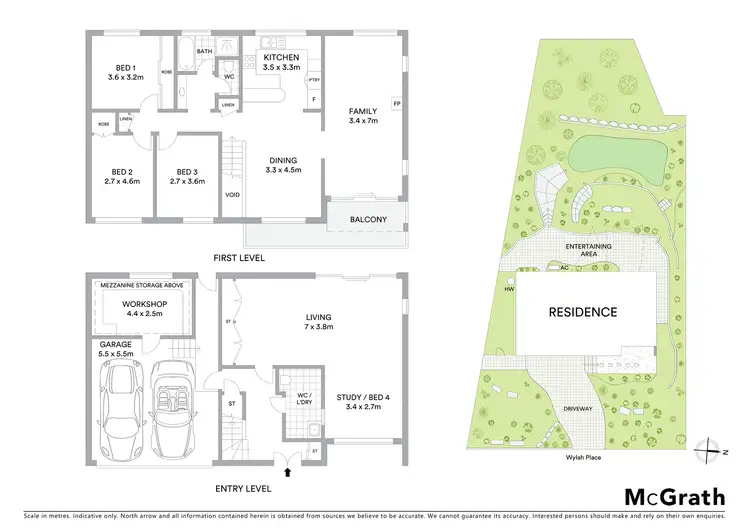 Floorplan of Homely house listing, 4 Wylah Place, Woronora Heights NSW 2233