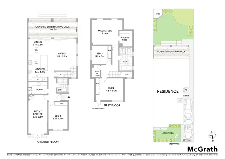 Floorplan of Homely house listing, 23 Edgar Street, Maroubra NSW 2035