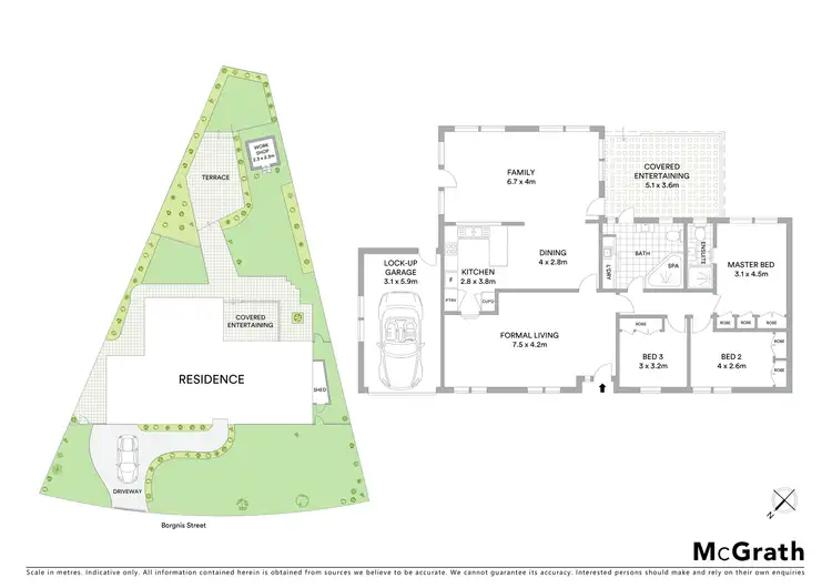 Floorplan of Homely house listing, 17 Borgnis Street, Davidson NSW 2085