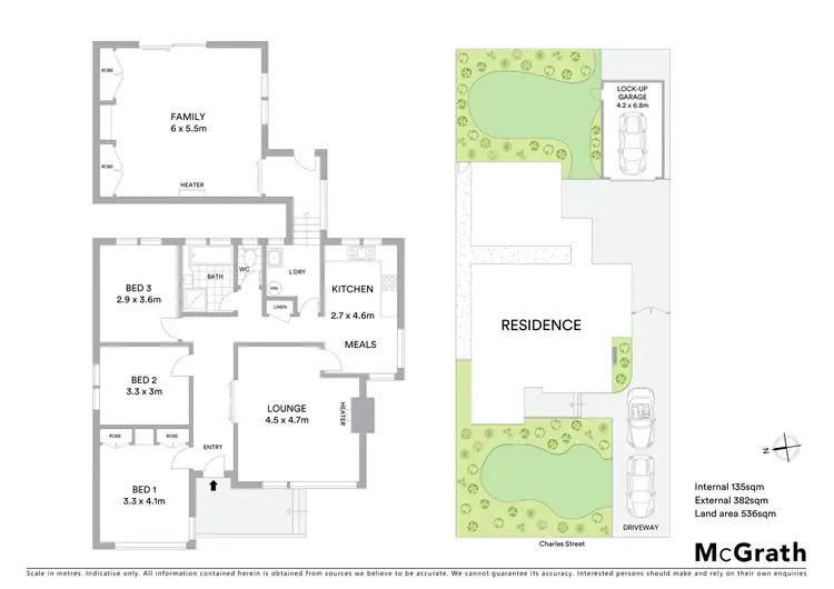 Floorplan of Homely house listing, 6 Charles Street, Belmont VIC 3216