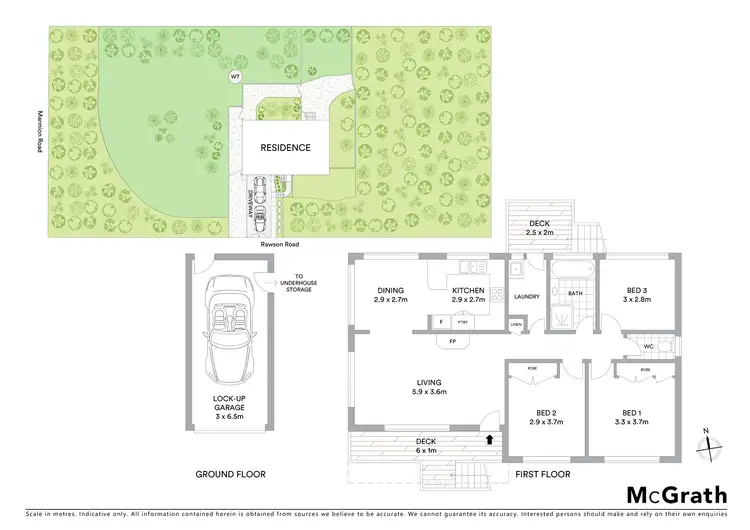 Floorplan of Homely house listing, 27 Marmion Road, Leura NSW 2780