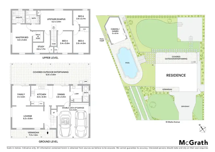 Floorplan of Homely house listing, 23 St Marks Avenue, Castle Hill NSW 2154