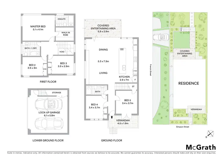 Floorplan of Homely house listing, 82 Simpson Street, Bondi Beach NSW 2026