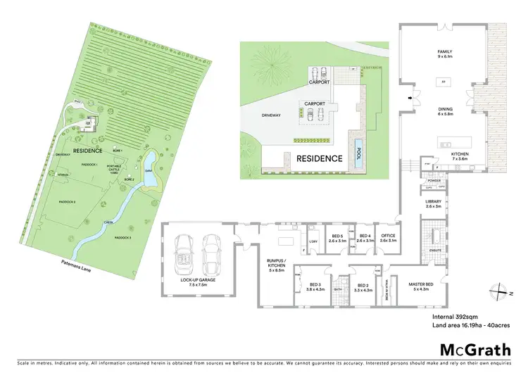Floorplan of Homely rural property listing, 138 Patemans Lane, Murrumbateman NSW 2582