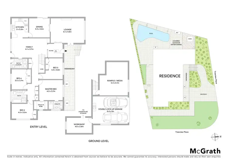 Floorplan of Homely house listing, 3 Treeview Place, Epping NSW 2121