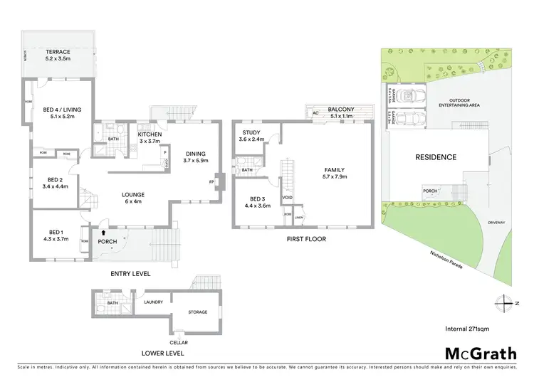 Floorplan of Homely house listing, 189 Nicholson Parade, Cronulla NSW 2230