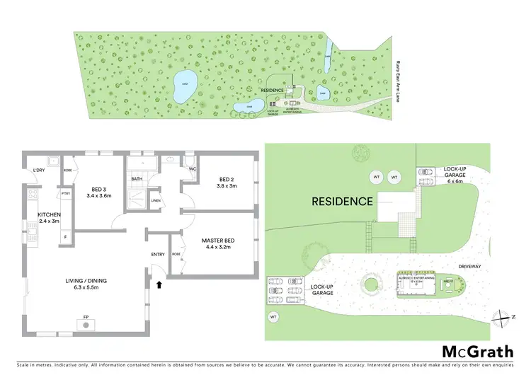 Floorplan of Homely house listing, 64 Rusty East Arm Lane, Branxton NSW 2335
