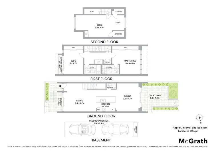 Floorplan of Homely apartment listing, 7/19 Wilson Street, Botany NSW 2019