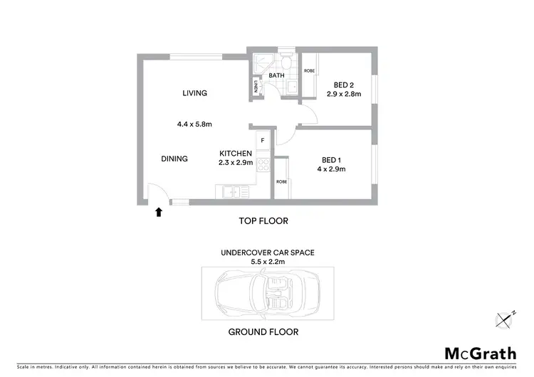 Floorplan of Homely apartment listing, 11/30 Charles Street, Freshwater NSW 2096