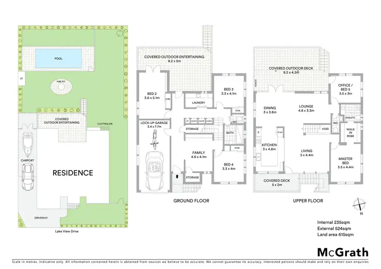Floorplan of Homely house listing, 17 Lake View Drive, Tewantin QLD 4565