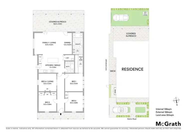 Floorplan of Homely house listing, 47 Station Road, Seddon VIC 3011