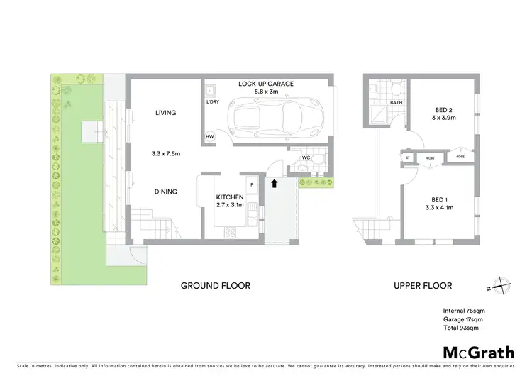 Floorplan of Homely unit listing, 8/13 Pine Street, Buderim QLD 4556
