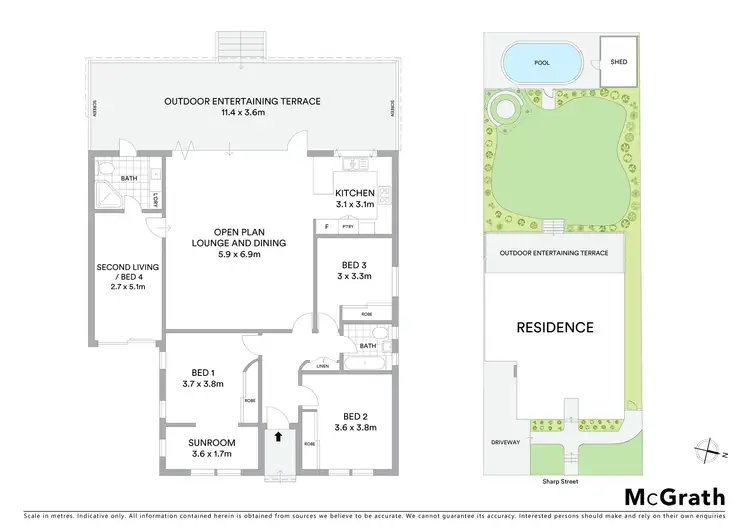 Floorplan of Homely house listing, 2 Sharp Street, Matraville NSW 2036