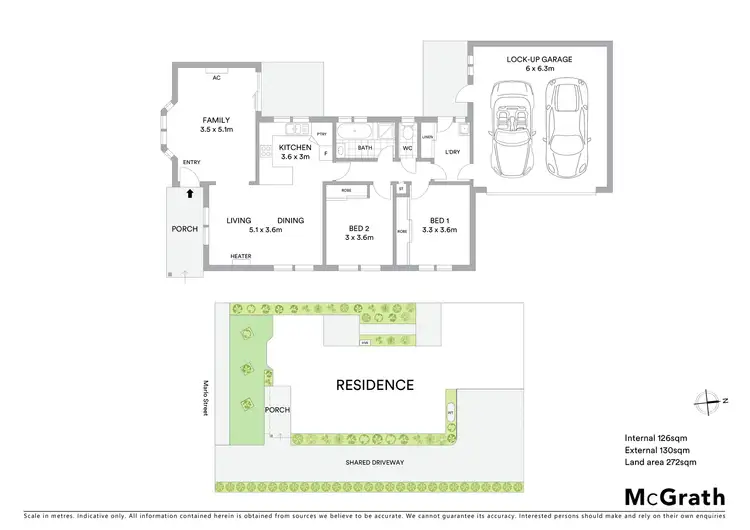 Floorplan of Homely unit listing, 1/32 Marlo Street, Hamlyn Heights VIC 3215