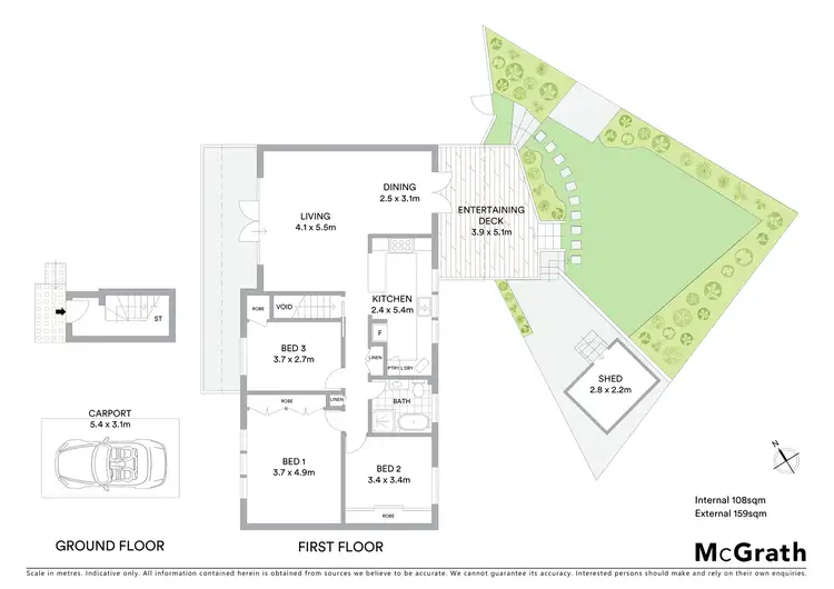 Floorplan of Homely house listing, 2/16A Goondari Road, Allambie Heights NSW 2100