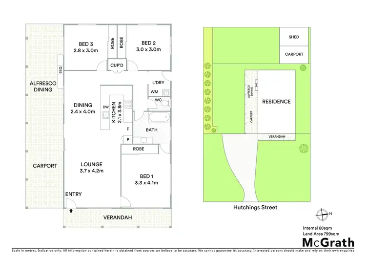Floorplan of Homely house listing, 33 Hutchings Street, Gracemere QLD 4702