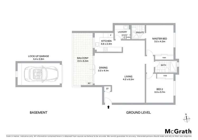 Floorplan of Homely unit listing, 4/29 De Witt Street, Bankstown NSW 2200