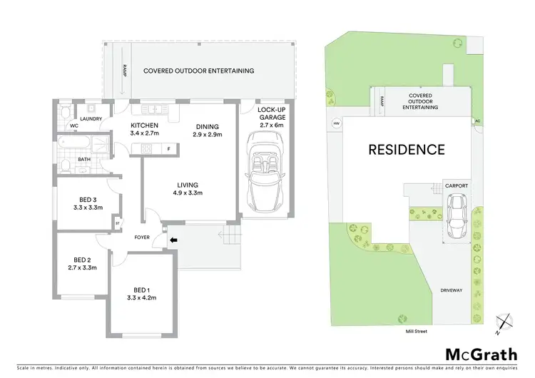 Floorplan of Homely house listing, 55 Mill Street, Riverstone NSW 2765