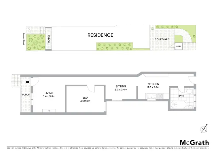 Floorplan of Homely house listing, 6 Belmore Street, Rozelle NSW 2039