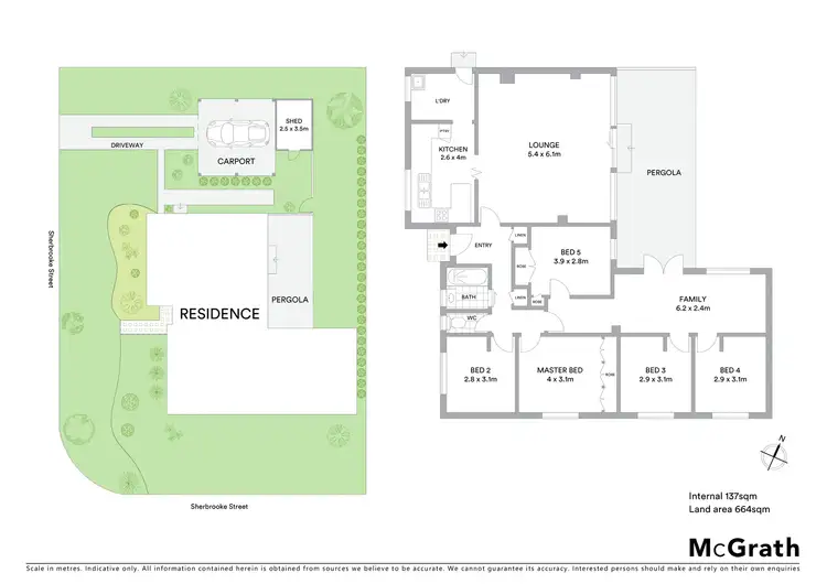 Floorplan of Homely house listing, 13 Sherbrooke Street, Ainslie ACT 2602