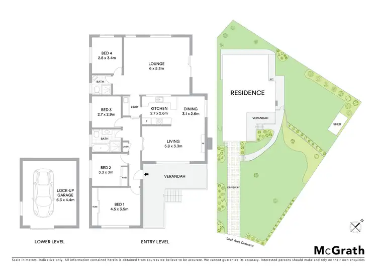 Floorplan of Homely house listing, 8 Loch Awe Crescent, Carlingford NSW 2118