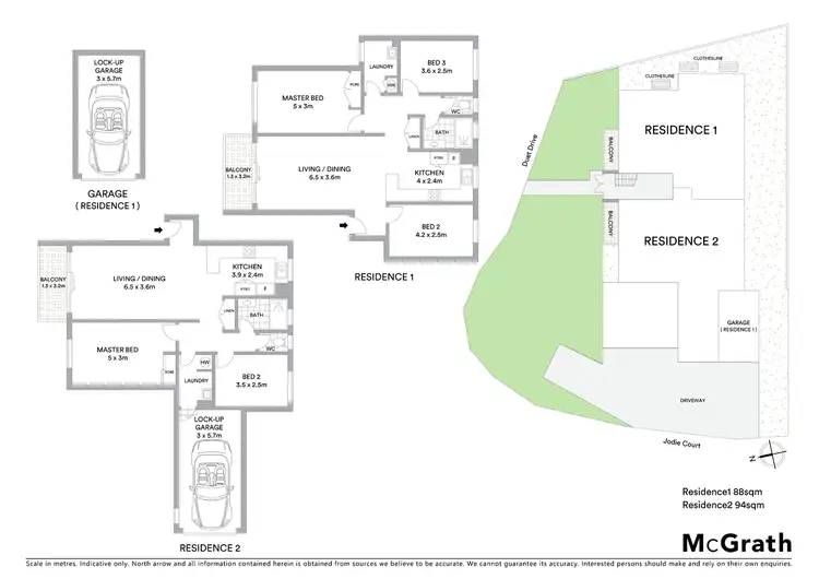 Floorplan of Homely block of units listing, 51 Duet Drive, Mermaid Waters QLD 4218