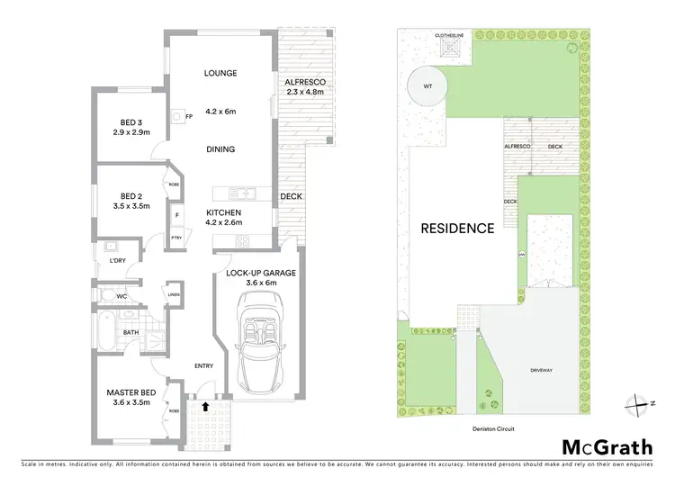 Floorplan of Homely house listing, 17 Deniston Circuit, Bungendore NSW 2621