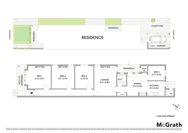 Floorplan of Homely house listing, 19 Arcadia Road, Glebe NSW 2037