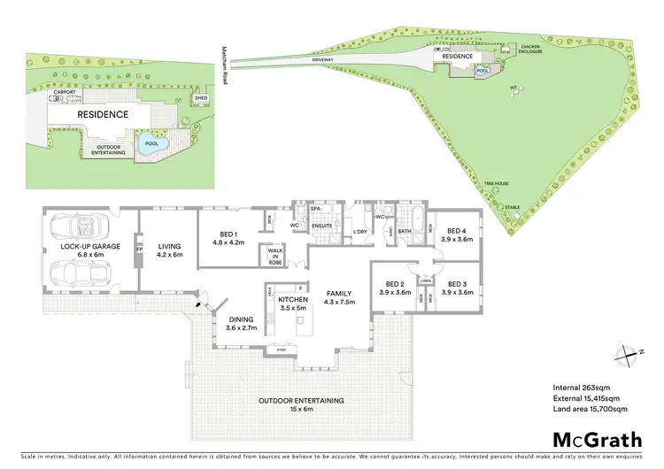 Floorplan of Homely rural property listing, 331 Matcham Road, Matcham NSW 2250