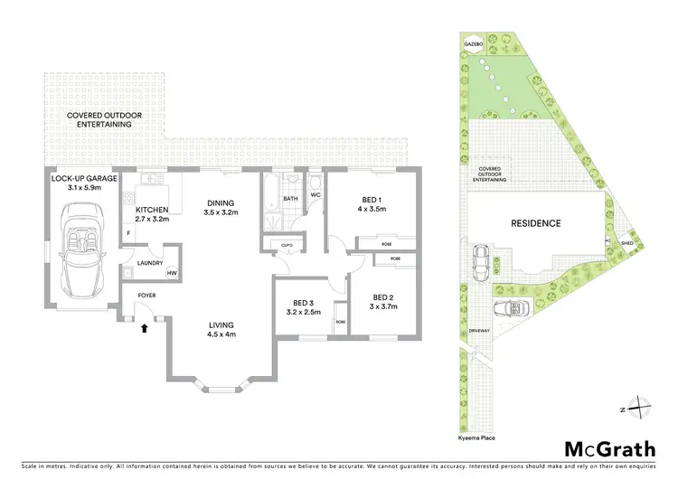 Floorplan of Homely house listing, 3 Kyeema Place, Bow Bowing NSW 2566