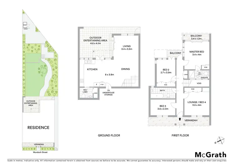 Floorplan of Homely house listing, 3 Murdoch Street, Rozelle NSW 2039