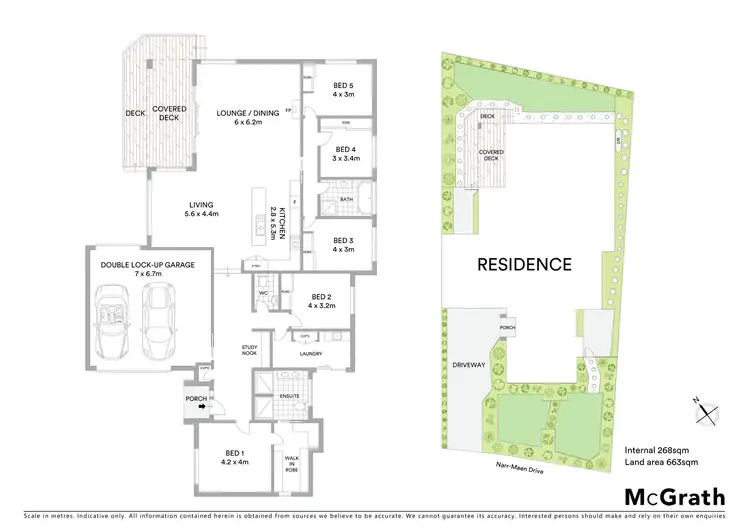 Floorplan of Homely house listing, 60 Narr Maen Drive, Croydon Hills VIC 3136