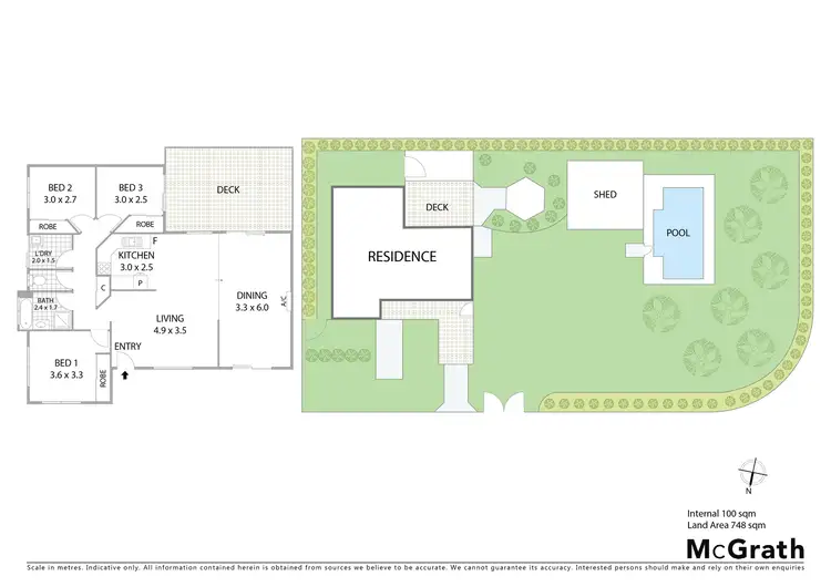 Floorplan of Homely house listing, 1 Hotham Close, Parkhurst QLD 4702