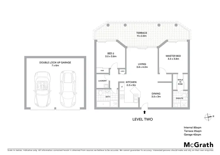 Floorplan of Homely apartment listing, 17/72-78 Constitution Road West, Meadowbank NSW 2114