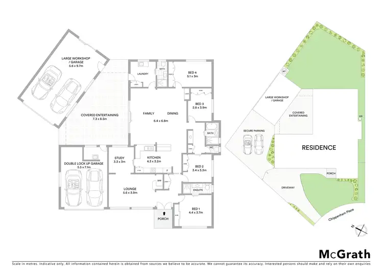 Floorplan of Homely house listing, 5 Chippenham Place, Chipping Norton NSW 2170