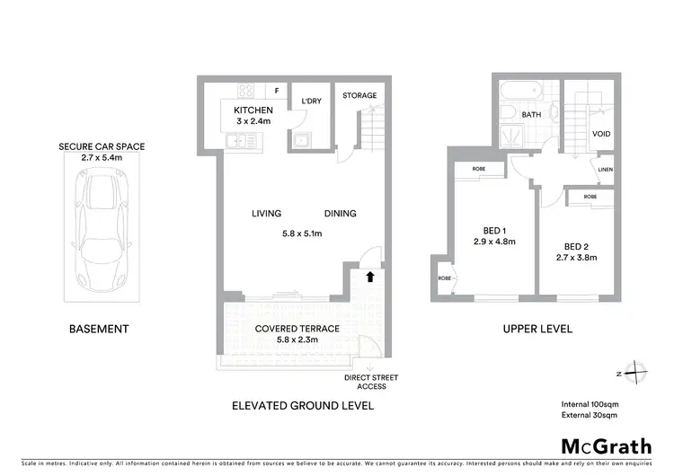 Floorplan of Homely apartment listing, 2/8-12 Wandella Road, Miranda NSW 2228