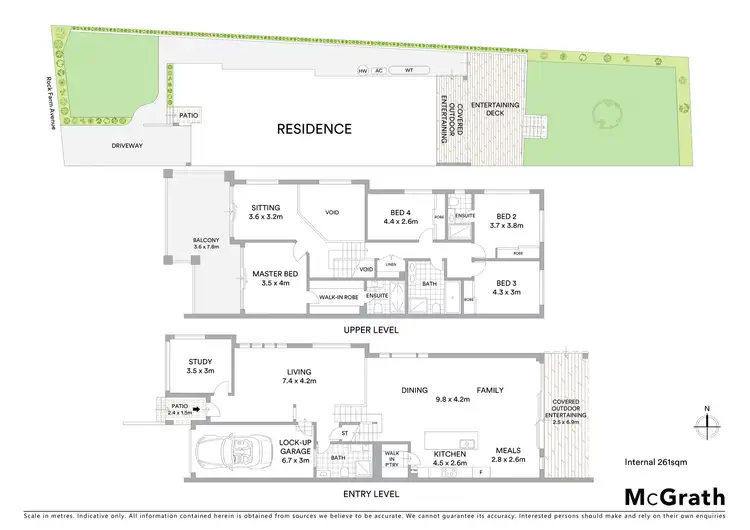 Floorplan of Homely semi-detached listing, 28A Rock Farm Avenue, Telopea NSW 2117