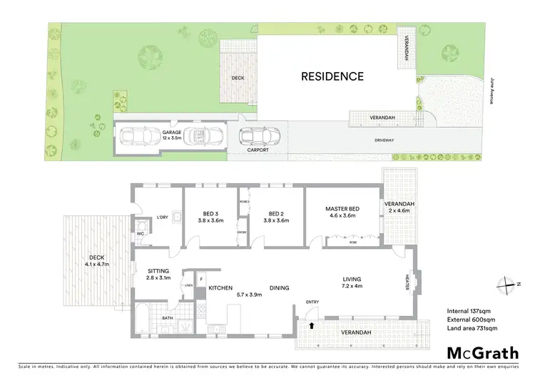 Floorplan of Homely house listing, 23 June Avenue, Hamlyn Heights VIC 3215