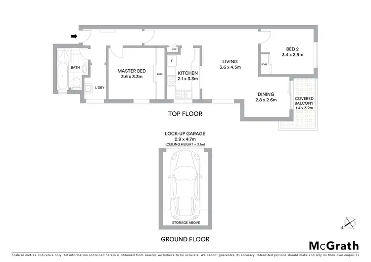 Floorplan of Homely apartment listing, 8/7 Waine Street, Freshwater NSW 2096