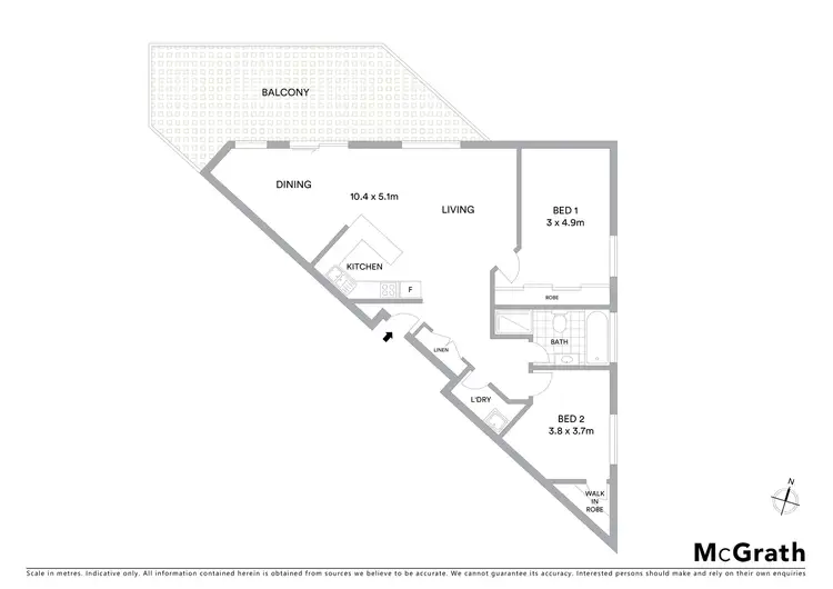 Floorplan of Homely apartment listing, 7/2 Mulkarra Avenue, Gosford NSW 2250