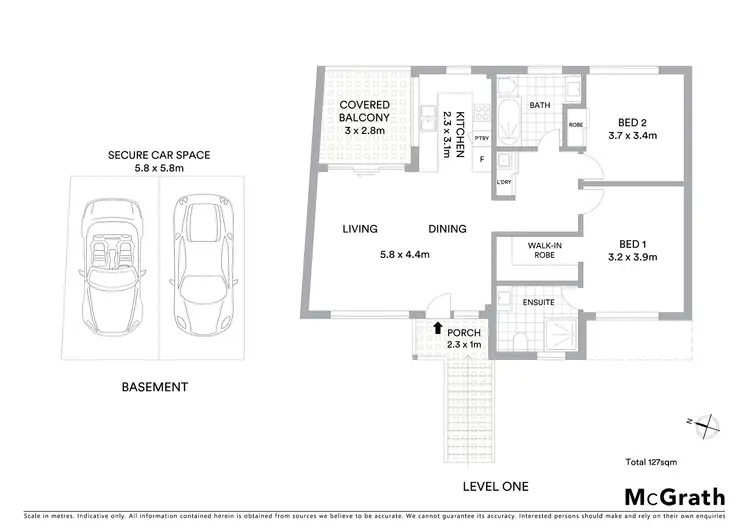 Floorplan of Homely apartment listing, 10/491 Bunnerong Road, Matraville NSW 2036