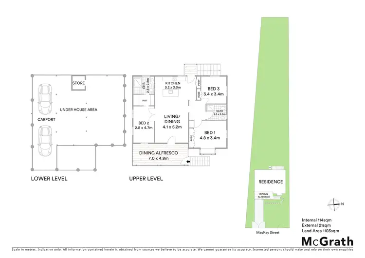 Floorplan of Homely house listing, 13 Mackay Street, Lakes Creek QLD 4701