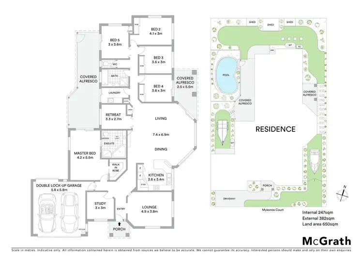 Floorplan of Homely house listing, 6 Mykonos Court, Kawana Island QLD 4575