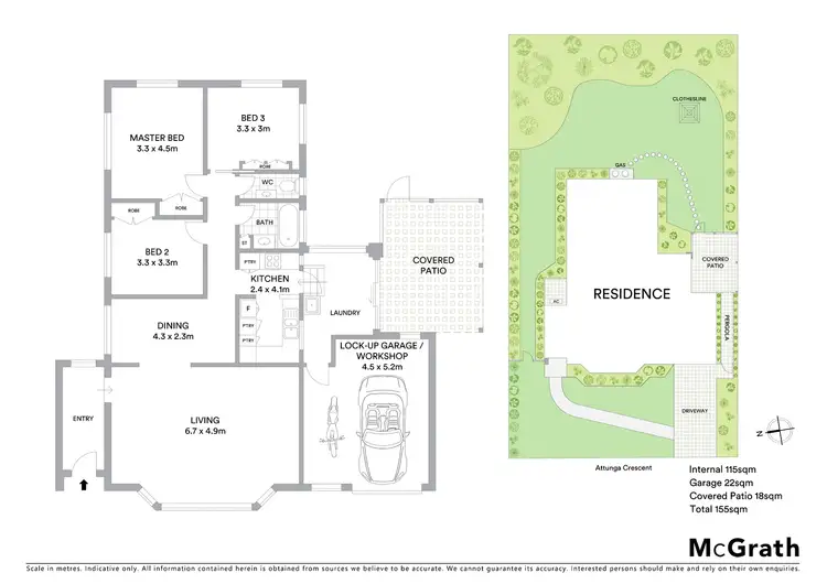 Floorplan of Homely house listing, 34 Attunga Crescent, Buderim QLD 4556